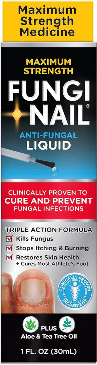 Fungi-Nail Anti-Fungal Liquid, 1 Oz - GOODSZON Discount Store