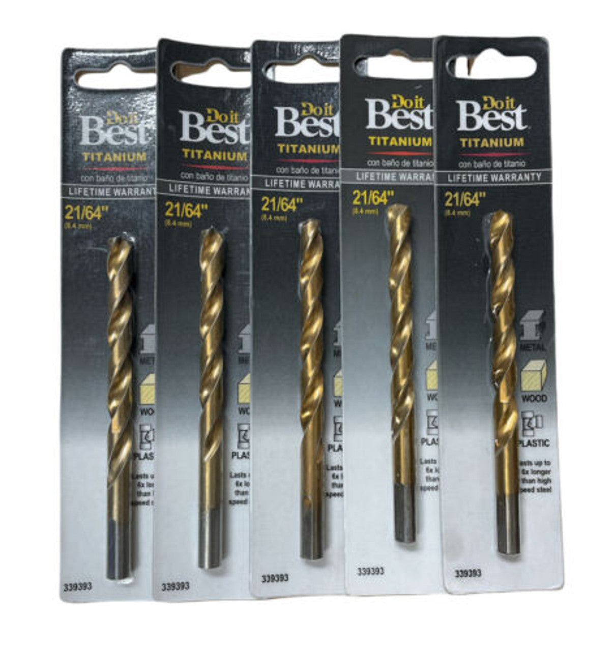 Do it Titanium Drill Bit 5/64" 2 pk (Pack of 4) - GOODSZON Discount Store