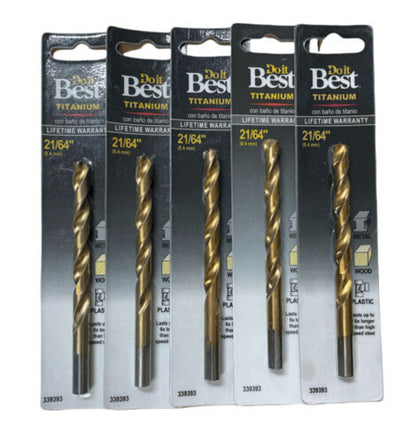 Do it Titanium Drill Bit 5/64" 2 pk (Pack of 4) - GOODSZON Discount Store