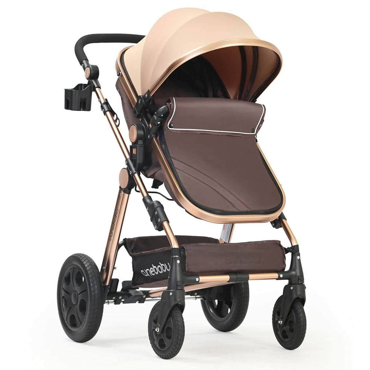 Cynebaby Infant Baby Stroller Convertible Bassinet for Newborn and Toddler - GOODSZON Discount Store