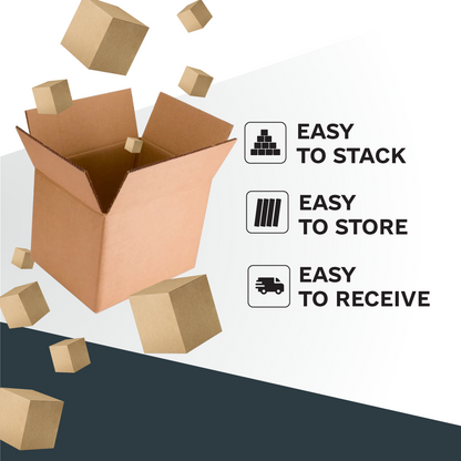 Shipping Boxes 5"L x 3"W x 2"H Set of 100PCS Mailing, Packing, Packaging - GOODSZON Discount Store