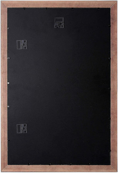 Flagship Double Diploma Frame Real Wood & Glass Golden Rim - GOODSZON Discount Store