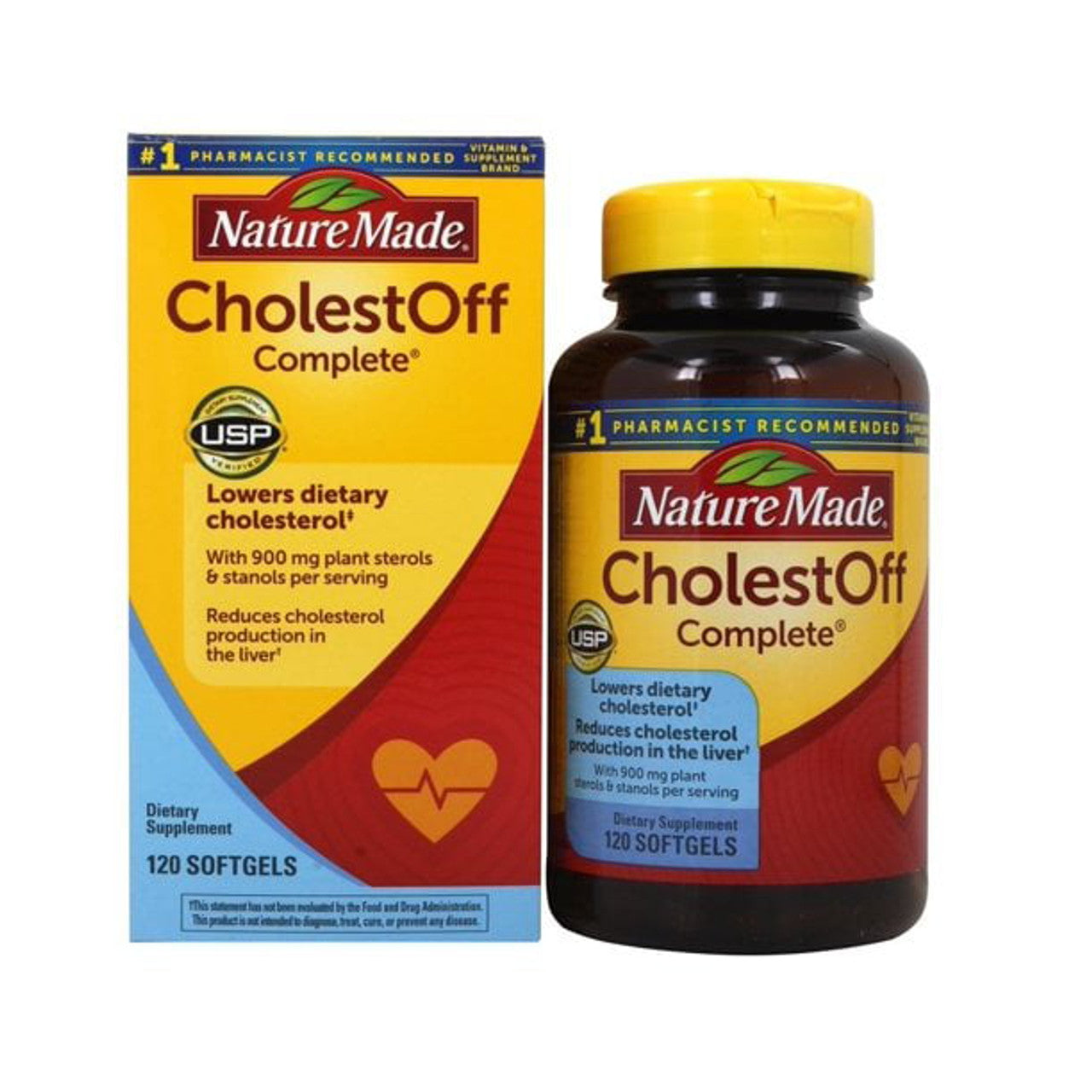 Nature Made - CholestOff Complete - 120 Softgels - GOODSZON Discount Store