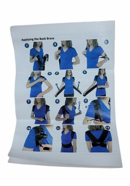 Brison Back Posture Corrector Clavicle Support Brace for Women & Men Pack of 2 - GOODSZON Discount Store