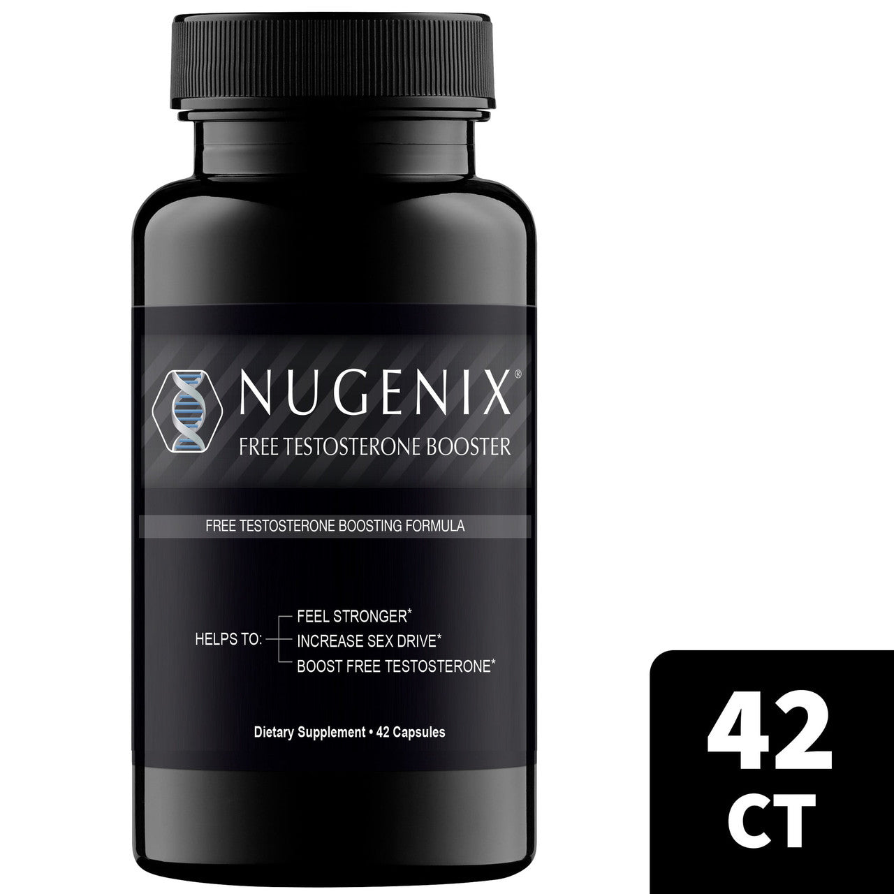 Nugenix® Free Testosterone Booster, Men's Dietary Supplement, 42 Count, 14 Servings - GOODSZON Discount Store