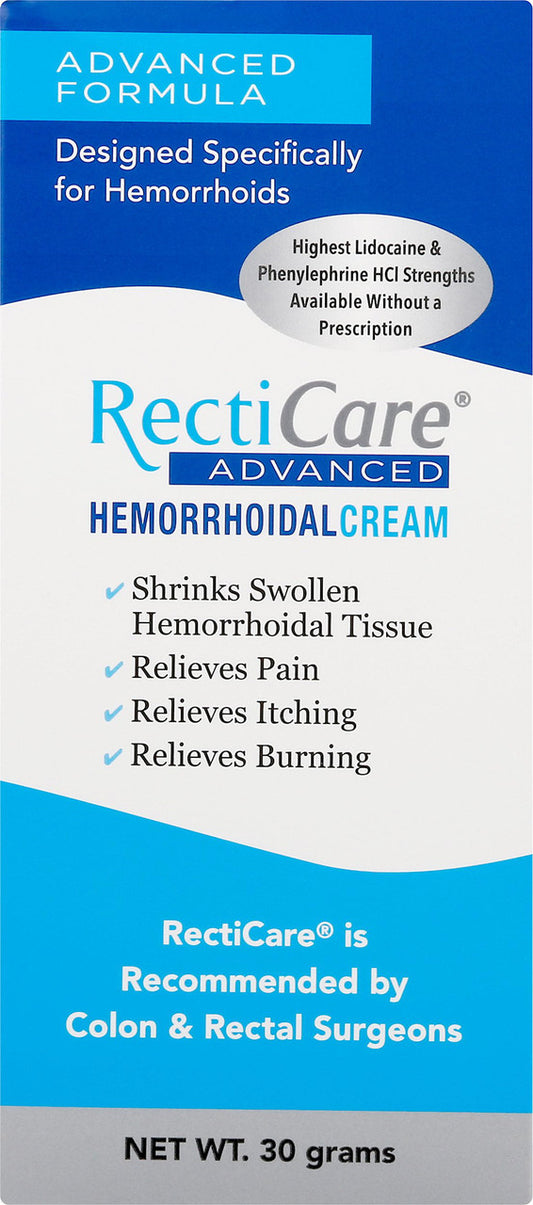 Ferndale Laboratories RectiCare Hemorrhoidal Cream, 30 g - GOODSZON Discount Store