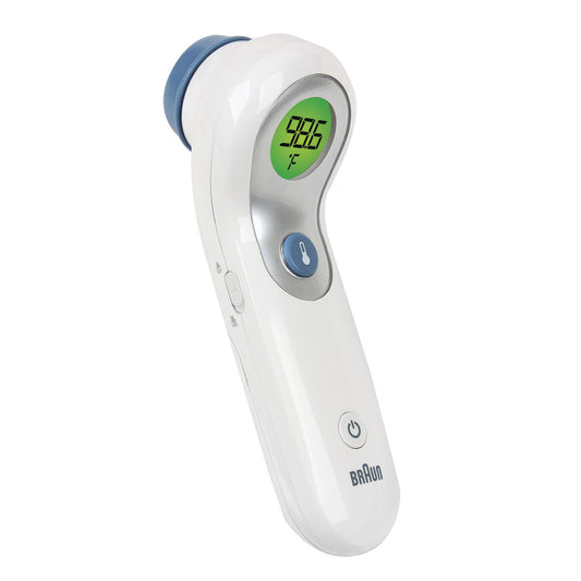 Braun No Touch Digital Thermometer, NTF3000US, White - GOODSZON Discount Store