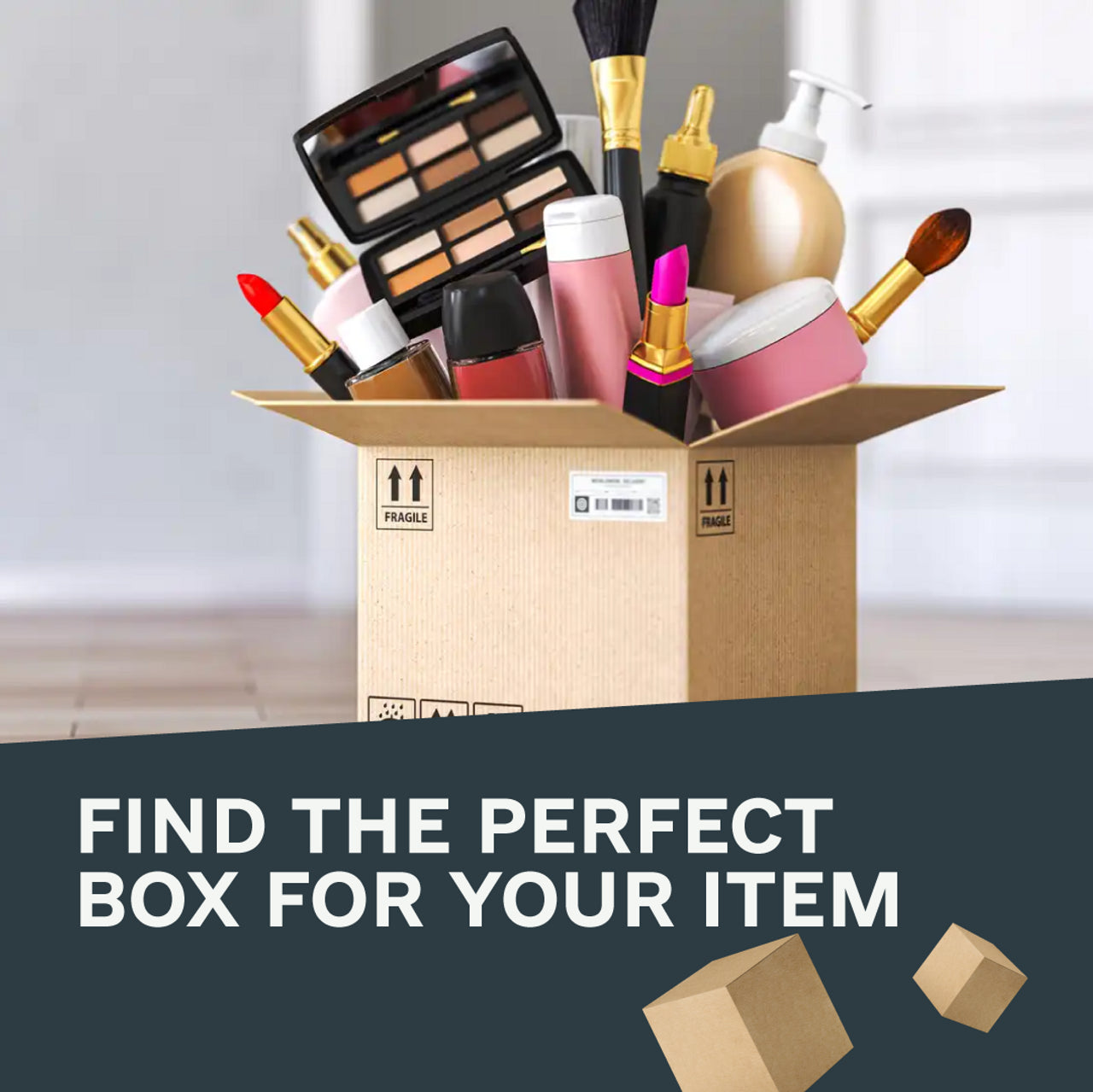 Cardboard Boxes 6"L x 3"W x 2"H Set of 100PCS Mailing, Packing, Packaging - GOODSZON Discount Store