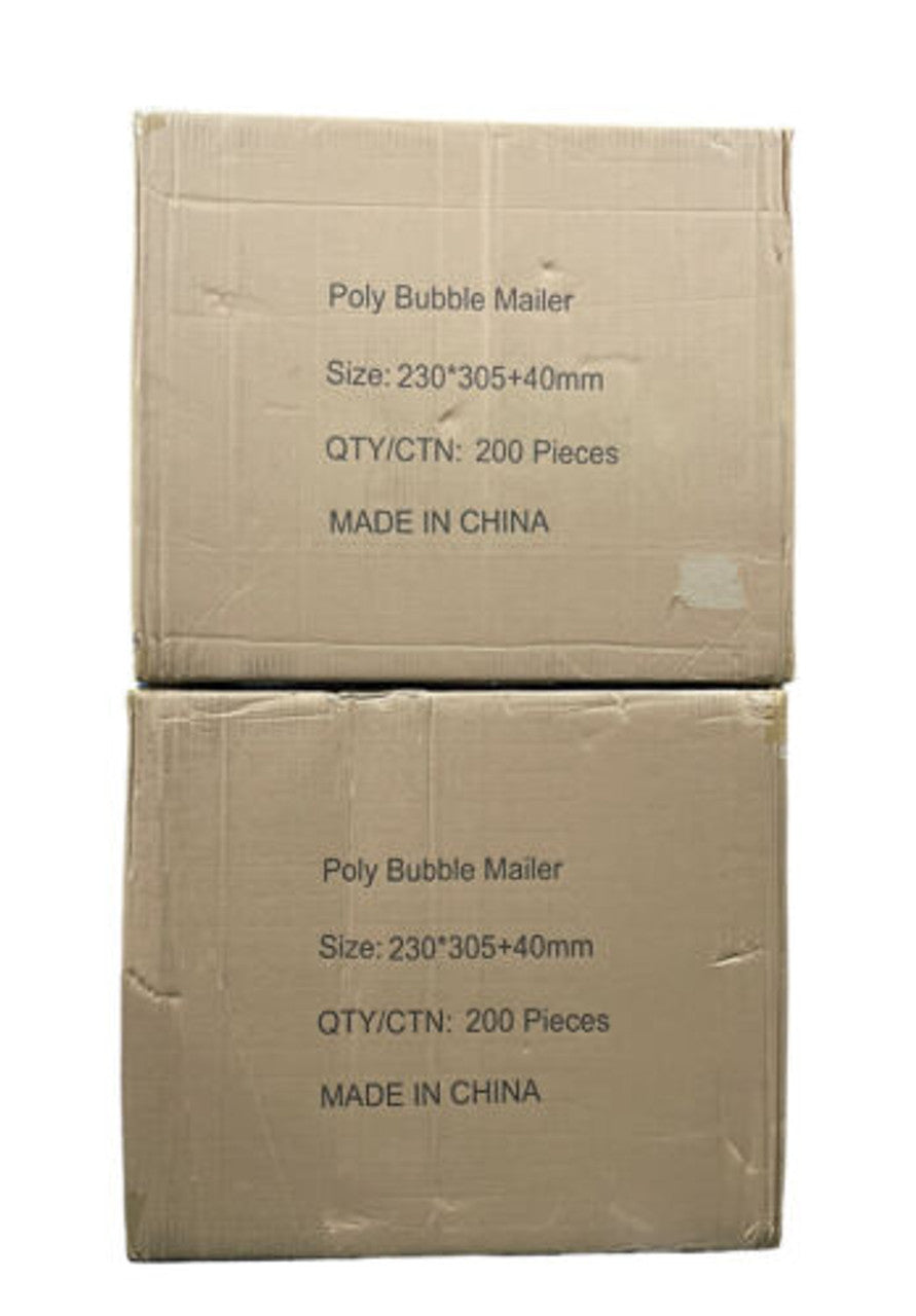 Poly Bubble Mailers Shipping Envelopes Self Sealing 400 pc 9 in x 13 in - GOODSZON Discount Store