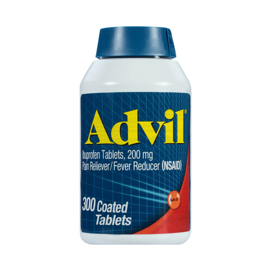 Advil Pain and Headache Reliever Ibuprofen, 200 Mg Coated Tablets, 300 Count - GOODSZON Discount Store