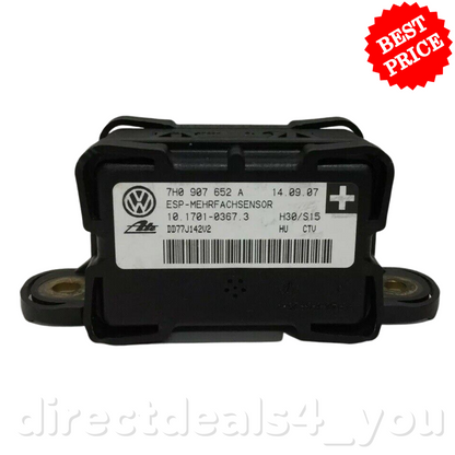 2007-2009 Audi Q7 YAW Rate Turn Sensor Module 7H0907652A - GOODSZON Discount Store