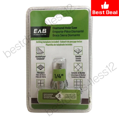 Exchange a Blade EAB 1/4" Diamond Hole Saw - GOODSZON Discount Store