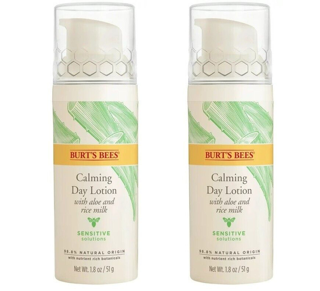 Burt's Bees Sensitive Solutions Calming Face Day Lotion, 1.8 oz Pack of 2 - GOODSZON Discount Store