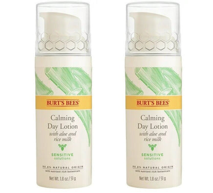 Burt's Bees Sensitive Solutions Calming Face Day Lotion, 1.8 oz Pack of 2 - GOODSZON Discount Store