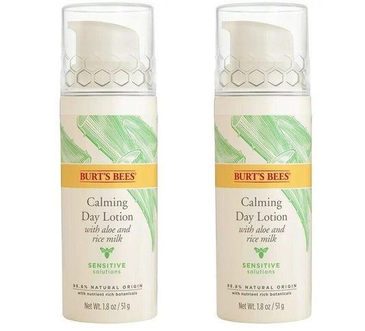 Burt's Bees Sensitive Solutions Calming Face Day Lotion, 1.8 oz Pack of 2 - GOODSZON Discount Store