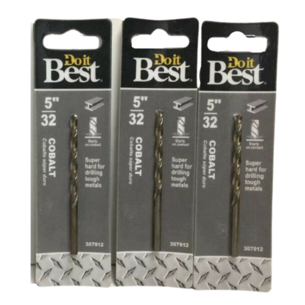 Do It Best Cobalt 5/32" Drill Bit 307912 (Pack of 3) - GOODSZON Discount Store