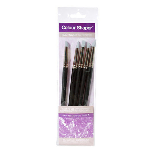 ARMADILLO ART & CRAFT 12900 COLOUR SHAPER 5 PIECE SET FIRM SIZE 6 - GOODSZON Discount Store