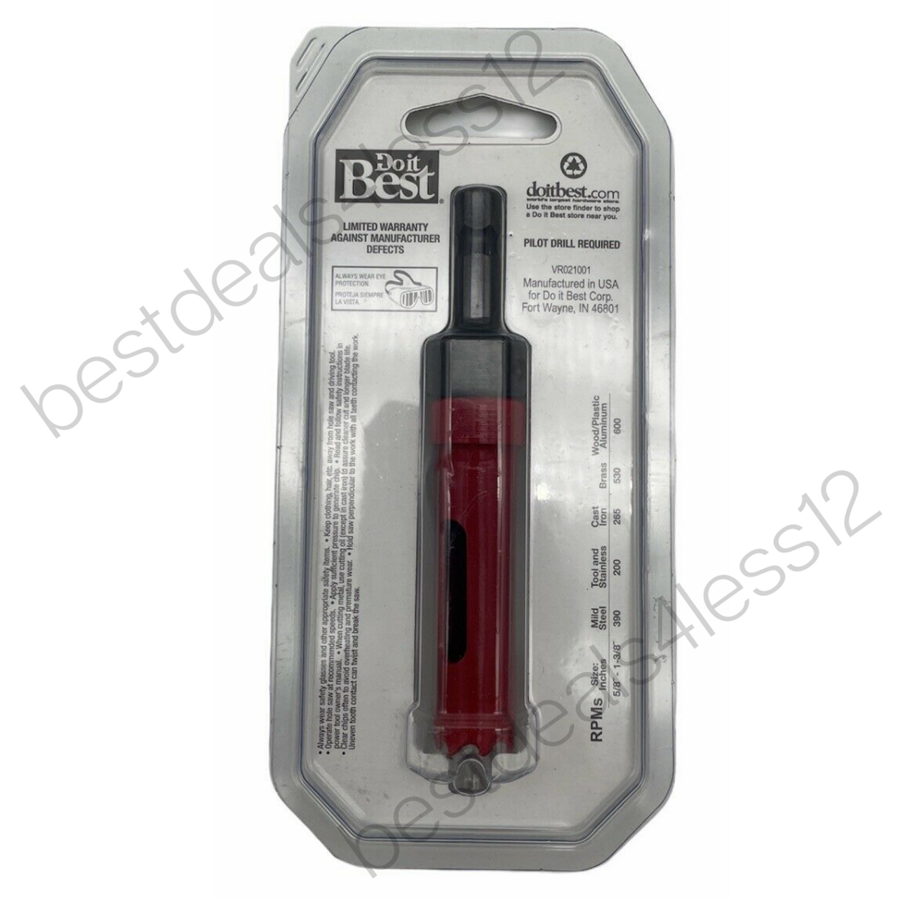 Do it Best Bi-Metal Hole Saw 5/8 16mm (Pack of 2) - GOODSZON Discount Store