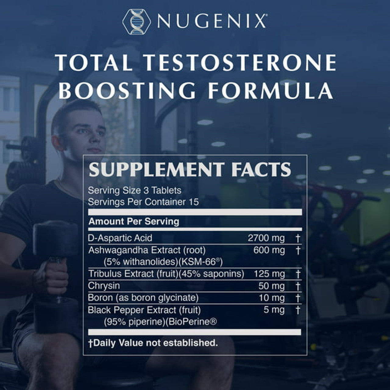 Nugenix® Ultra, Total and Free Testosterone Booster for Men, Dietary Supplement, 45 Count - GOODSZON Discount Store